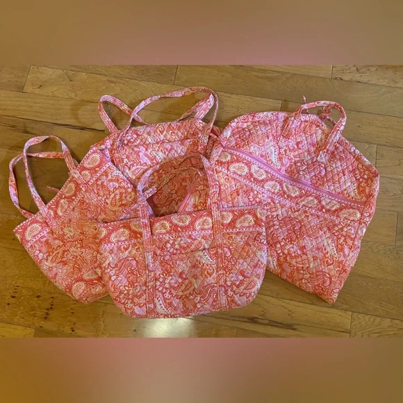 Vera Bradley SHERBET 5 Piece Set - Picture 2 of 8